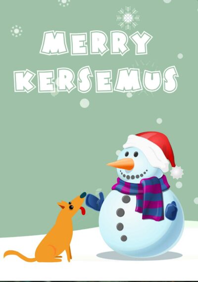 merry kersemus kaart