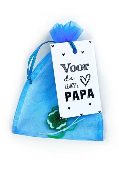 Gelukszakje Met Gelukspoppetje Voor De Leukste Papa