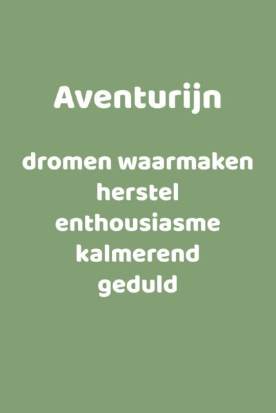 Betekeniskaartje Aventurijn