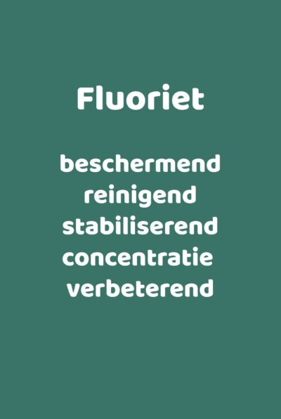 Betekeniskaartje Fluoriet