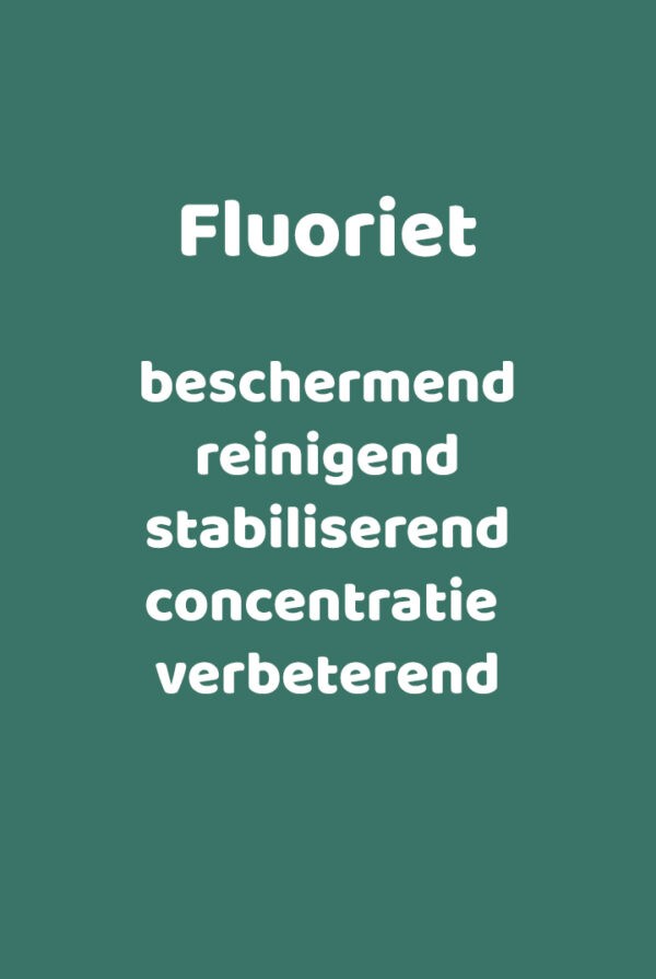 Betekeniskaartje Fluoriet