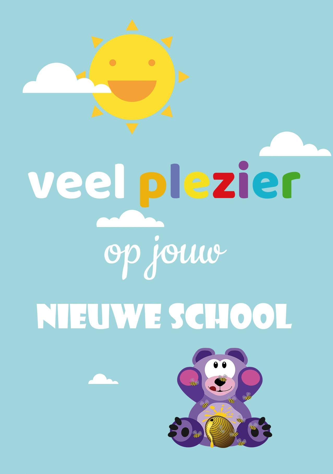 Nieuwe school kaart